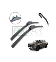 TOYOTA YENİ HİLUX ÖN CAM SİLECEK SÜPÜRGESİ TAKIMI 2020 - 2024 TOYOTA PİCKUP ÖN SİLECEK