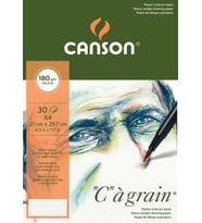 Canson Ca Grain İnce Dokulu Eskiz Blok 180 gr. A4 30 Sayfa 