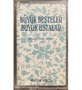 (Plak Değildir KASET tir) Büyük Besteler Büyük Ustalar Yaseri Asım Arsoy Kaset