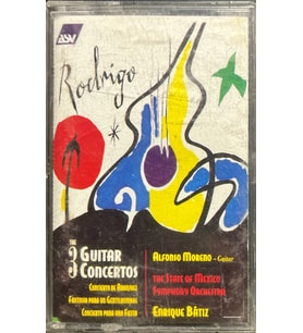 (Plak Değildir KASET tir) Kaset Rodrigo Guitar Concertos Kaset