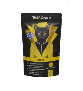 Tail Paws Molly Tavuklu Kedi Yaş Mama 80 Gr