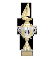 ODAK KUPA - Figürlü Kupalar - Yelken Figürlü Kupalar FG-087 C - 47 cm
