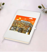 Mardin Tasarımlı Beyaz Defter