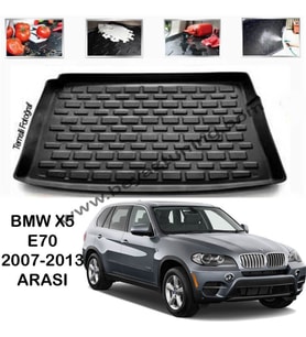 Bmw X5 E70 Bagaj Havuzu Paspası 2007-2013