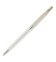 Scrikss Tükenmez Kalem 711W Gold-Chrome
