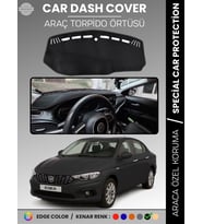 FIAT EGEA (2007-2021) EKRANSIZ Torpido Örtüsü Ön Göğüs Koruma Torpido Koruma Tam Uyum Kolay Montaj