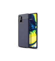 Samsung Galaxy A71 Uyumlu Kılıf Zore Niss Silikon Kapak (Lacivert)