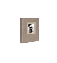 GünTech 15x21 100 Lük Koton Pencereli Fotoğraf Albümü Vizon