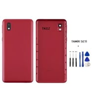 Samsung Galaxy A01 CORE - SM-A013 FULL Kasa Arka Kapak Takım KIRMIZI - TAMİR SETİ