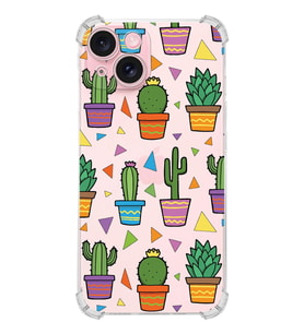 PrintiFy iPhone 15 Plus Water Color 4 Şeffaf Köşe ve Kamera Korumalı Korumalı Antişok Kılıf