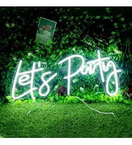 Let'S Party Yazılı Neon Led