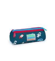 CORAL HIGH 22330 KİDS ÇİVİT KIRMIZI UZAY DESENLİ DESENLİ ÜÇ BÖLMELİ KALEM ÇANTASI
