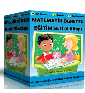 Okul Öncesi ve 1. Sınıflar İçin Matematik Öğreten Eğitim Seti (6 Kitap)