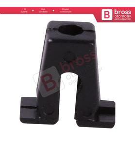 VW Audi için 10 Adet Plastik Somun Siyah 811807577C