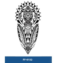 FF-152 ORTA BOY DESEN GEÇİCİ DÖVME-TATTO