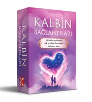 Kalbin Bağlantıları / 90 Adet Açıklamalı Aşk ve İlişki Durumları Tarot Kehanet Kartı
