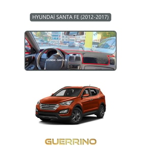 HYUNDAİ SANTA FE 2012-2017TORPİDO KORUMA HALISI GRİ KENAR