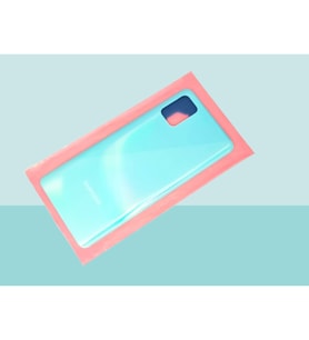 Samsung Galaxy A51 A515 Uyumlu Arka Kapak Batarya Kapağı - MAVİ