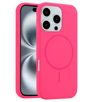iPhone 16 Pro Max Kılıf Jully Magsafe Kapak - Pembe