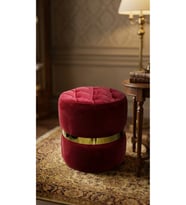 BORDO PUF KEMERLİ 42X42