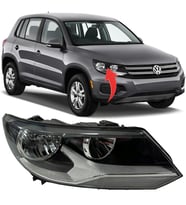 Vw Tiguan Sağ Ön Far Komple 2012-2015 5N1941006B