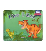 2 Yaş Mini Hareketli Kitaplar Obur T-Rex Çiçek Yayınları