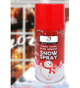 Kar Spreyi Cama Yazı Yazma Yılbaşı Ağacı Süsleme Spreyi 150 ML