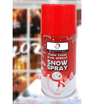 Kar Spreyi Cama Yazı Yazma Yılbaşı Ağacı Süsleme Spreyi 150 ML