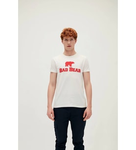 Bear Tee Off- White Men's T-Shirt