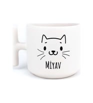 Miyav Kedi Tasarım T Kupa