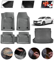 Peugeot 508 Access Uyumlu Paspas Araca Özel Bagaj Havuzu MBS Gri