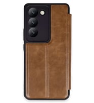 V30 Lite 4G Kılıf Flip Cover - Taba
