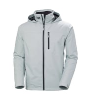 Helly Hansen Crew Hooded  Midlayer Mont Grey Fog