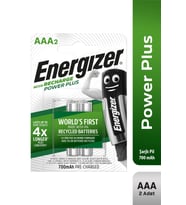 Power Plus Şarj Edilebilir 700 Mah Aaa Ince Kalem Pil 2'li (Beyaz)