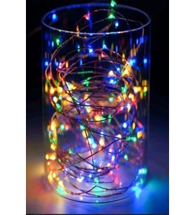 Durukar® Pilli Dekoratif Peri Led Işık 3 Metre (RGB) Gaming Aydınlatma