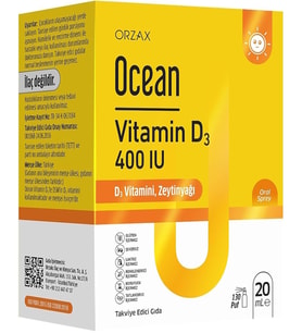 Ocean Vitamin D3 400 IU Oral Sprey 20 ml
