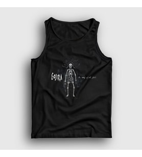 Presmono Unisex Siyah Flesh Gojira Atlet 291918tt