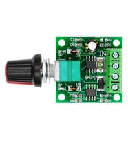 DC 2-15V 2A Pwm Motor Hız Kontrol Kartı Tek Yönlü