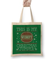 This Is My Wimpy Christmas Jumper Bez Çanta Uzun Saplı