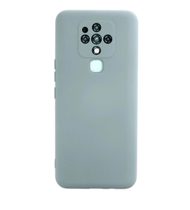 Durukar® Tecno Camon 16 Kılıf Nano içi Kadife Silikon - Buz Mavisi