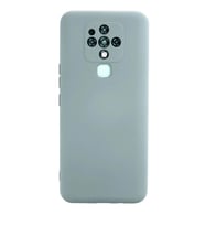 Durukar® Tecno Camon 16 Kılıf Nano içi Kadife Silikon - Buz Mavisi