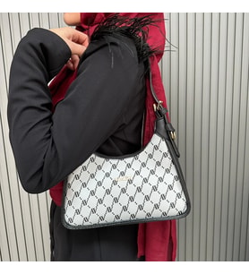 Armine Bayan Çanta Noktalı Beyaz AR38604
