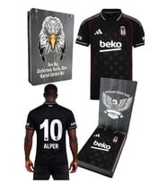 BEŞİKTAŞ LİSANSLI ADİDAS FORMA LAZER KUTULU KİŞİYE ÖZEL FORMA