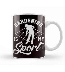 Gardening Sport Gardener Garden Botanical Landscaper Plants Kupa Bardak Porselen