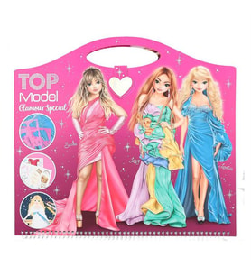 TOPModel Create Your Glamour Special Colouring Book 612577