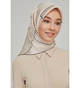 ARMİNE İPEK EŞARP 8655D (TWİLL) (NOSTALJİ)-06