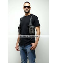 Mulvxbrf Brf02 Çantalı Şık Erkek  Harness, Holster Bag, Leather Holster Bag - Brfm235 (Mulvix)