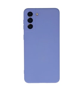 Samsung Galaxy S21 Plus Kılıf Nano İçi Kadife Silikon - Lila