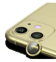 Zore iPhone 11 ile Uyumlu Metal Kamera Koruyucu Gold