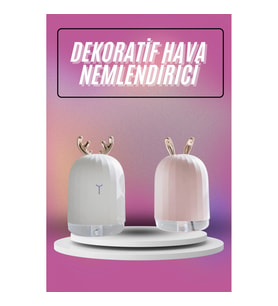 Mey İthalat® Hava Nemlendirici Ultrasonik Aromaterapi Difüzör Tavşan Nemlendirici